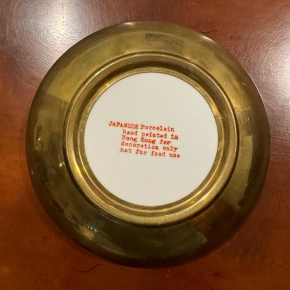 Decorative bowl with goldfish design - Picture 6 of 6